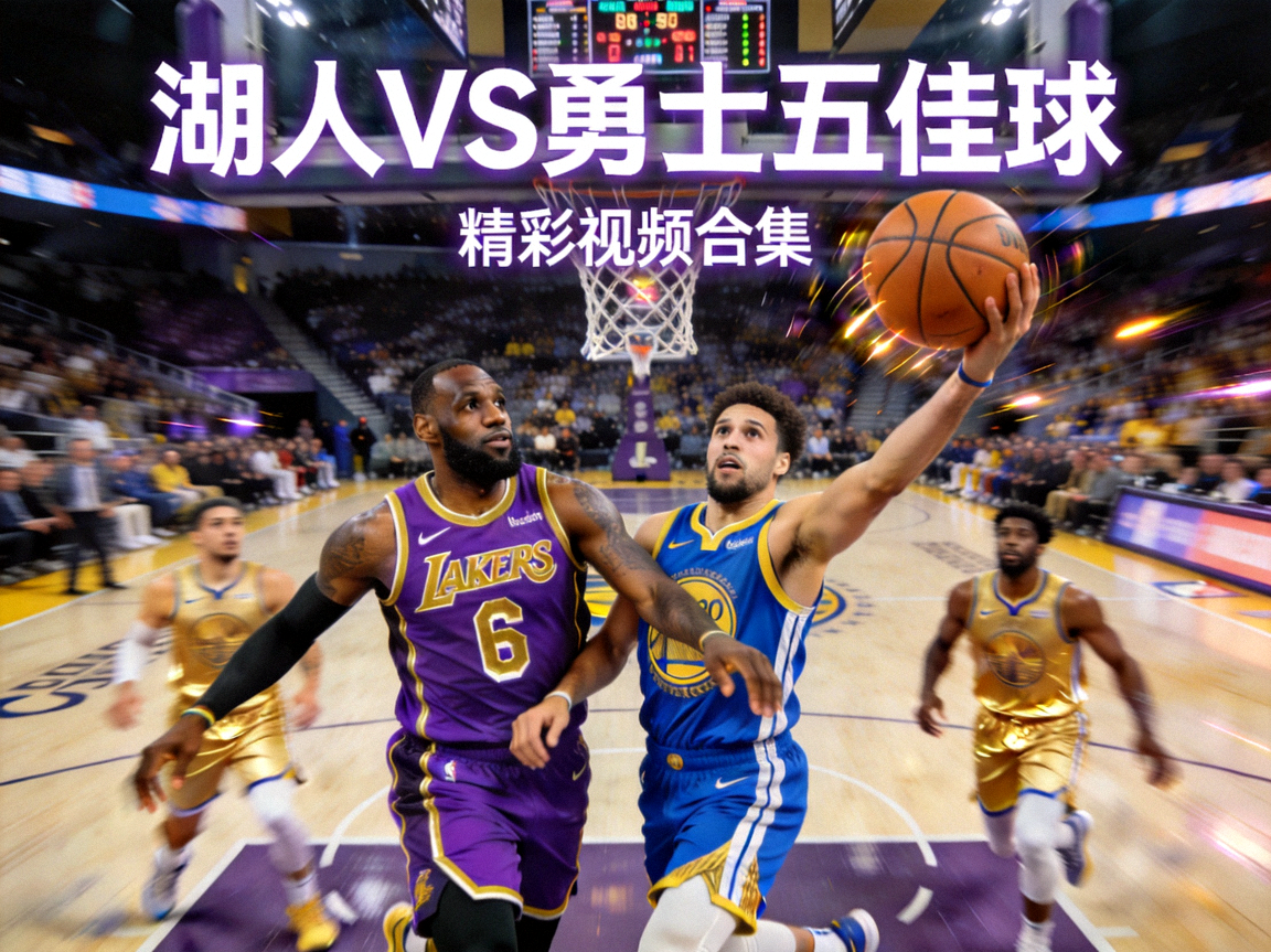 洛杉矶湖人队对阵金州勇士队五佳球精彩视频合集封面